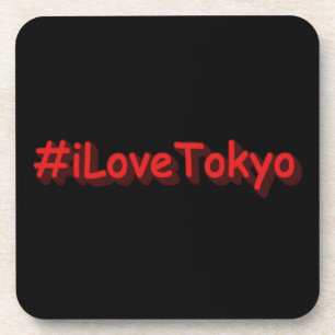 Posavasos Diseño elegante de "iLoveTokyo". ¡Hazte con una en