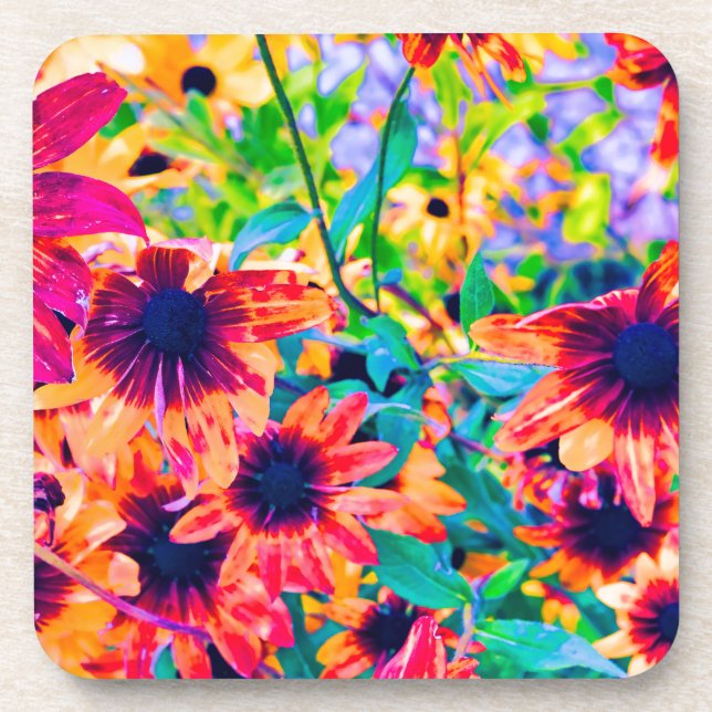 Posavasos Diseño floral 1 - Copiar (Frente)