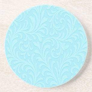 Posavasos diseño floral retro