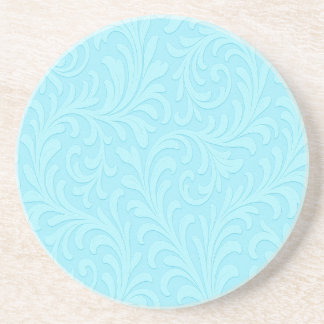 Posavasos diseño floral retro