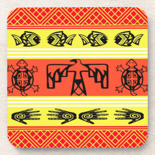 Posavasos Diseño folclórico