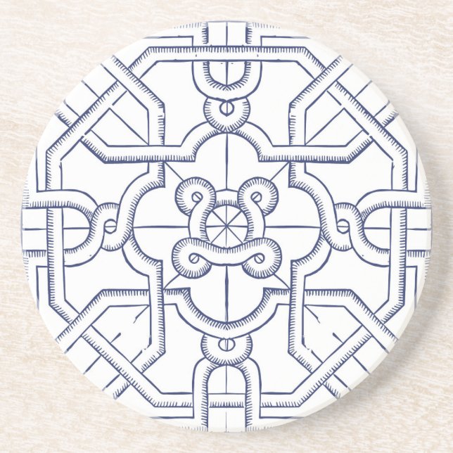 Posavasos Diseño francés (Frente)