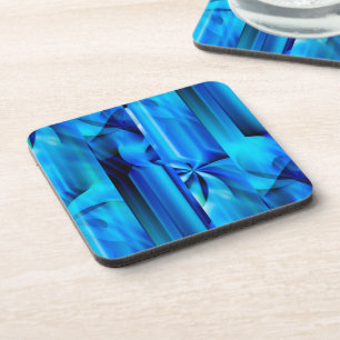 Posavasos Diseño gráfico impecable - negro azul I