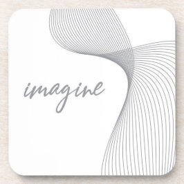 Posavasos Diseño gráfico moderno, simple y elegante de Imagi