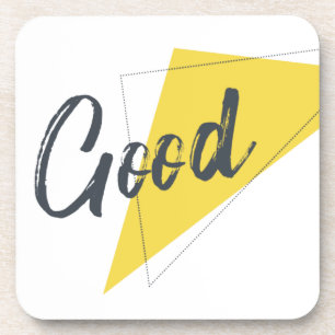Posavasos Diseño gráfico moderno, vibrante y audaz de Good