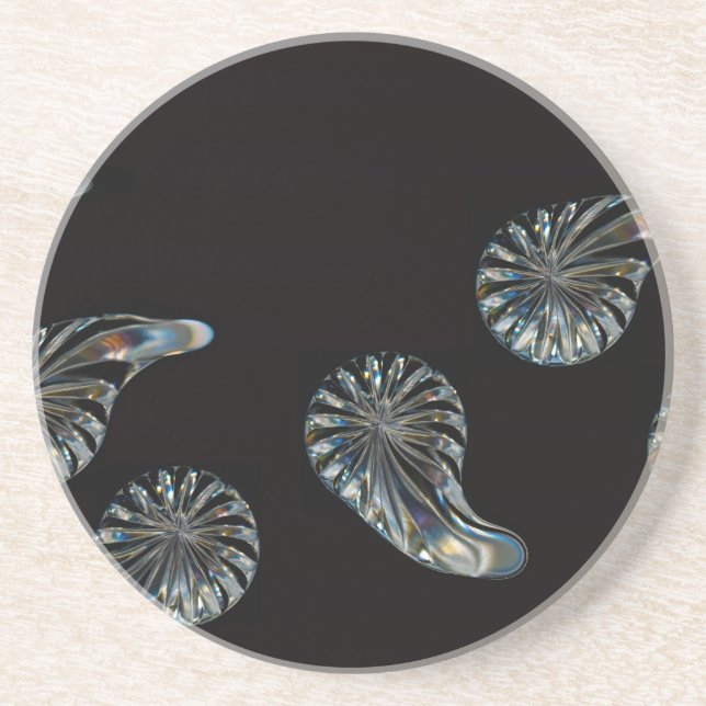 Posavasos Diseño irlandés - La colección de cristal (Frente)