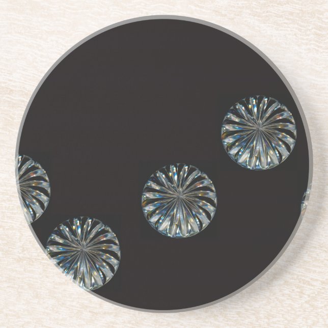 Posavasos Diseño irlandés - La colección de cristal (Frente)