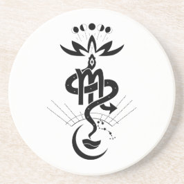 Posavasos Diseño original para impresión de serpientes 2025,