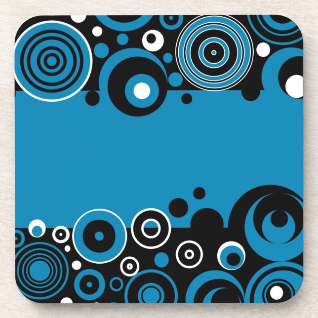 Posavasos Diseño retro (Frente)