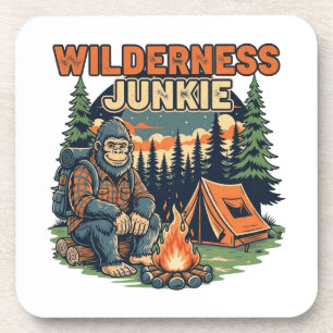 Posavasos Diseño retro bigfoot wilderkie