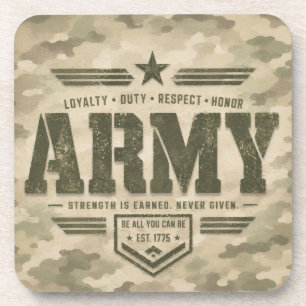 Posavasos Diseño Táctico del Ejército