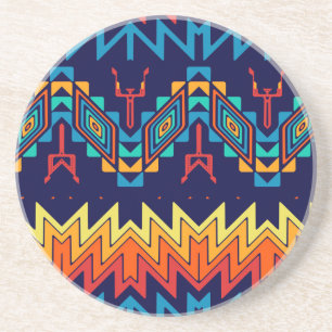 Posavasos Diseño tribal abstracto