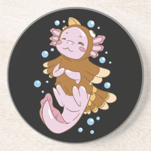 Posavasos Disfraz de pavo Axolotl Diversión