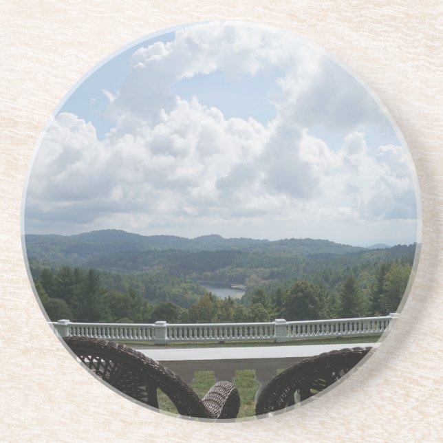 Posavasos ¡Disfruta de la vista! (Frente)