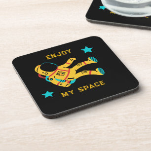 Posavasos Disfruta Mi Espacio Adorable Coaster de Bebida Ast