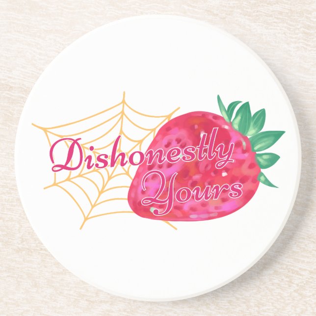 Posavasos Dishonestly Yours (Frente)