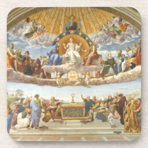 Posavasos Disputa del Santísimo Sacramento, Rafael Sanzio