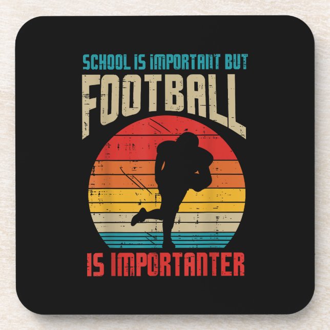 Posavasos Diversión de importante importador de fútbol ameri (Frente)