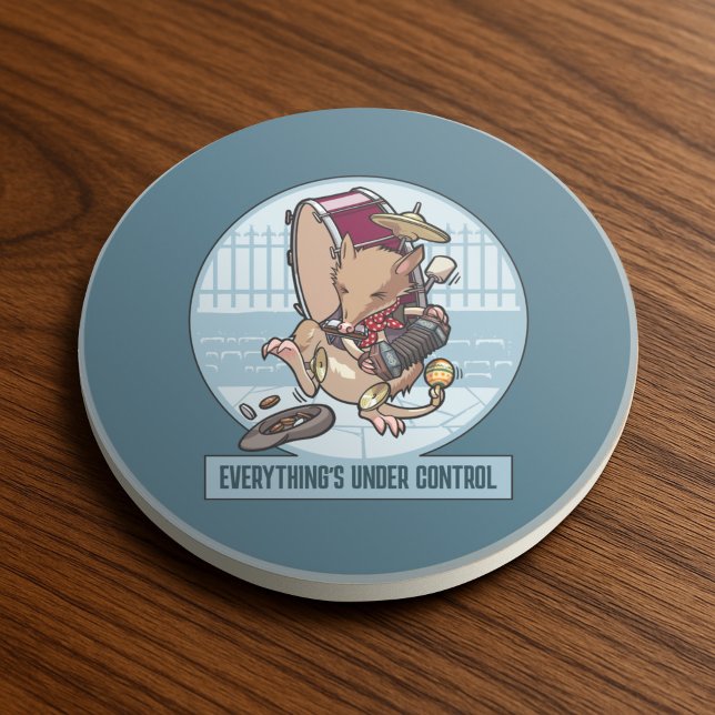 Posavasos Divertido bandicoot todo está bajo control Persona (Subido por el creador)