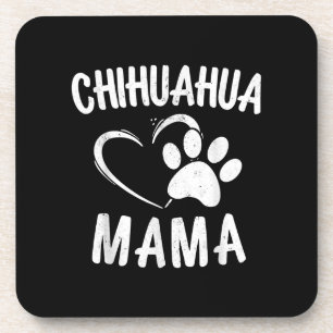 Posavasos Divertido Chihuahua Mama Gira A La Mascota Perro E