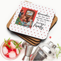 Posavasos divertido de Navidad Retro Mejor Amiga N