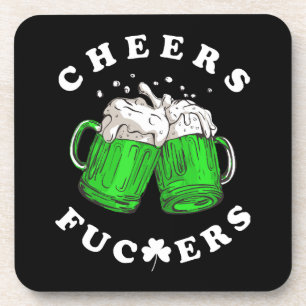 Posavasos Diviértete Día de San Patricio Cerveza Divertida