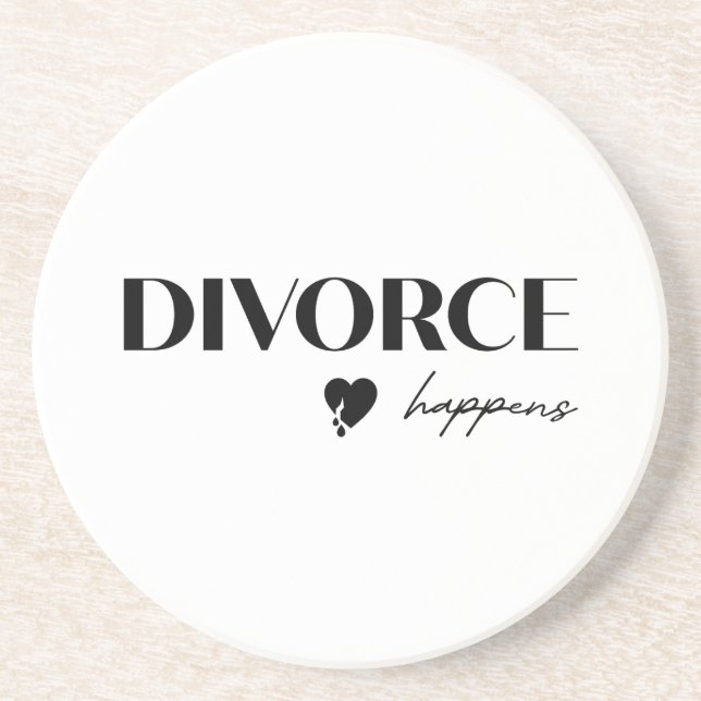 Posavasos Divorce Happens (Frente)