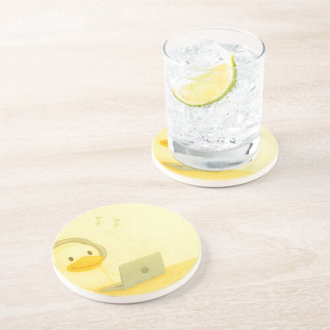Posavasos DJ Feliz (Lado)