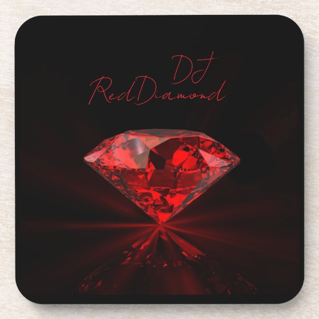 Posavasos DJ RedDiamond (Frente)