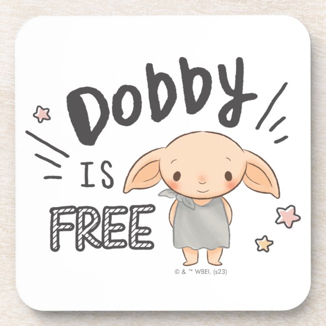 Posavasos Dobby es libre (Frente)