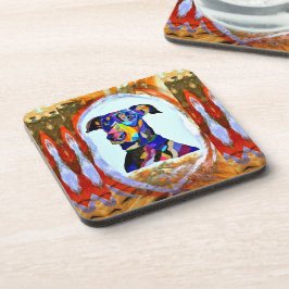 Posavasos Doberman Coasters