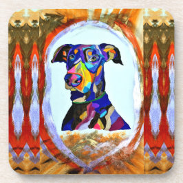 Posavasos Doberman Coasters