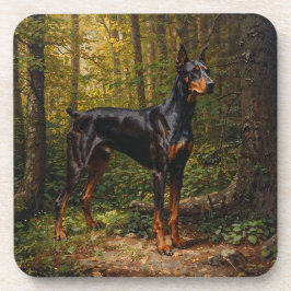 Posavasos Doberman Pinscher