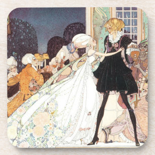 Posavasos Doce princesas bailarinas vintage de Kay Nielsen