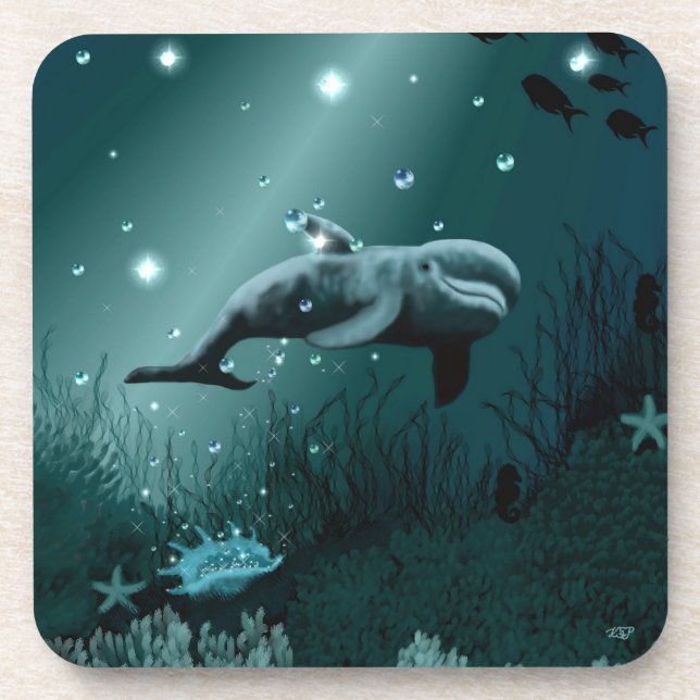 Posavasos Dolphin Dream (Frente)