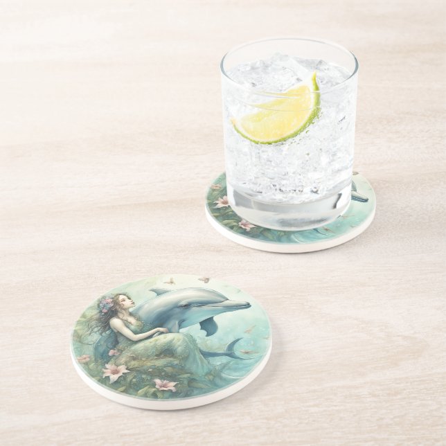 Posavasos Dolphin Fantasy 2 (Lado)