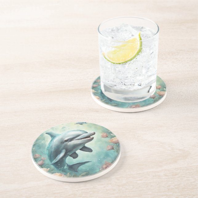 Posavasos Dolphin Fantasy 8 (Lado)