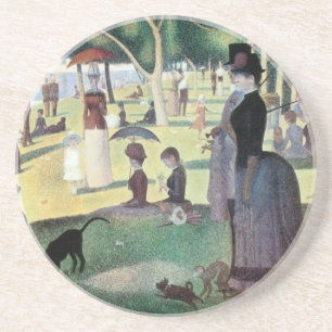 Posavasos Domingo por la tarde, Isla La Grande Jatte por Seu