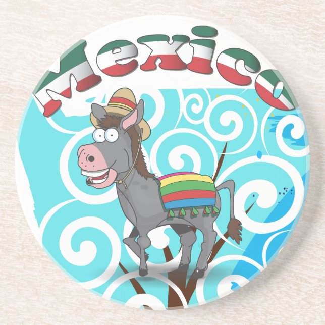Posavasos Donkey mexicano (Frente)
