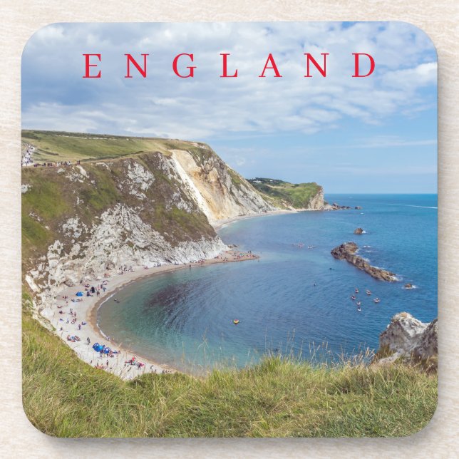 Posavasos Dorset Man O'War Beach view coasters (Frente)