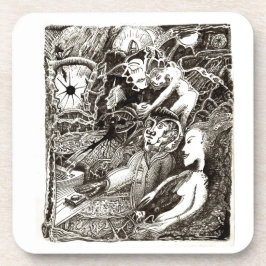 Posavasos Dos mundos