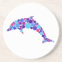 Dot Dolphin Colorfull Resumen Animal