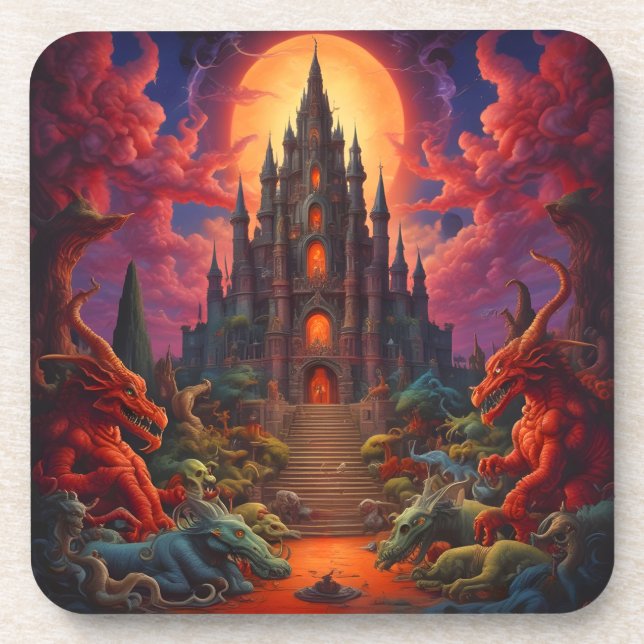 Posavasos Double Your Dragon Fantasy Final (Frente)