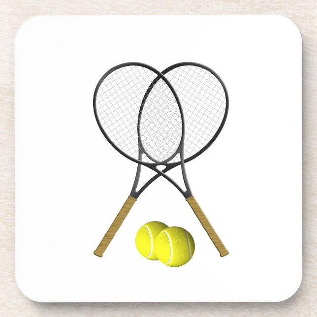 Posavasos Doubles Tennis Sport Theme (Frente)