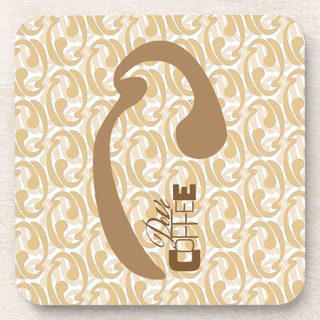 POSAVASOS DOVE COFFEE PIXELAT DE MASANSER (Frente)