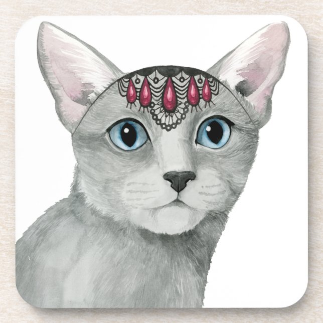 Posavasos Downton Cat | Bejeweld (Frente)