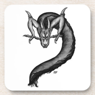 Posavasos Dragón al estilo del tatuaje