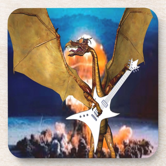 Posavasos Dragón atómico (Frente)