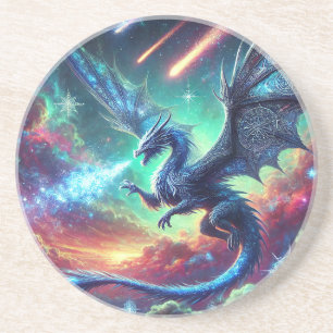 Posavasos Dragón azul