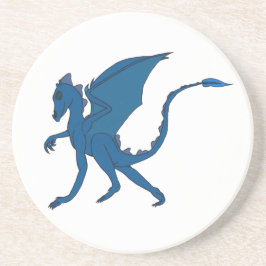 Posavasos Dragón azul Coster por IDC